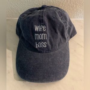 Francesca’s - Wife. Mom. Boss. Baseball cap